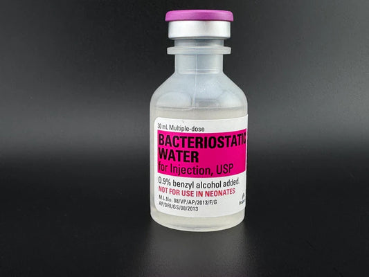 Hospira Bacteriostatic 30ml x3 – Sterile Bac Water